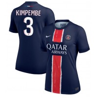 Maglia Calcio Paris Saint-Germain Presnel Kimpembe #3 Prima Divisa Donna 2024-25 Manica Corta